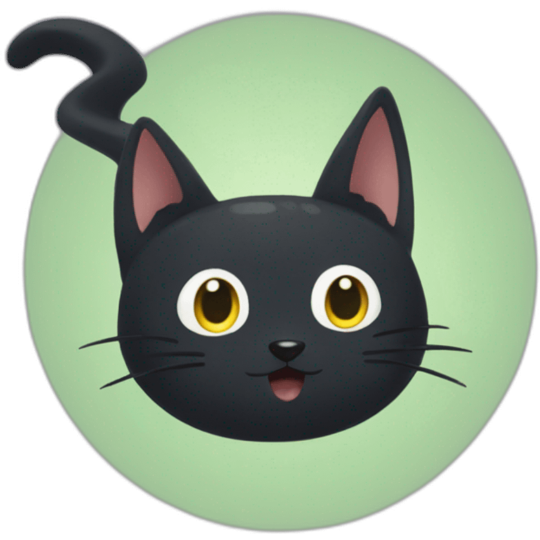 Jiji of Ghibli anime emoji