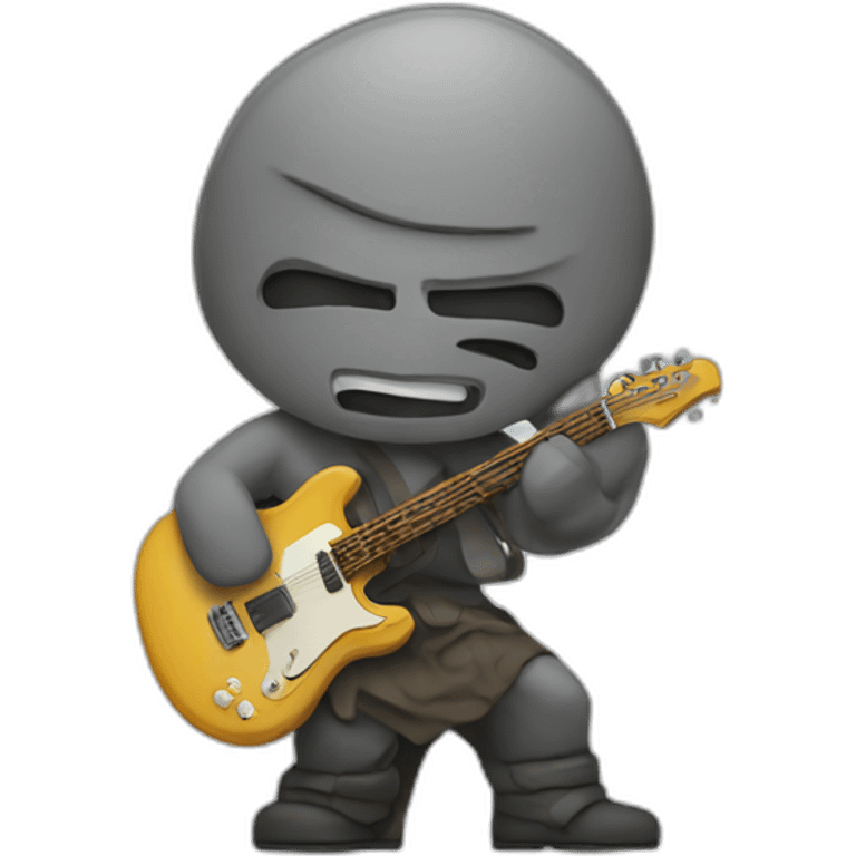 rock man emoji