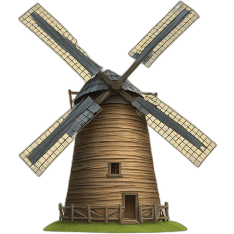 old windmills emoji