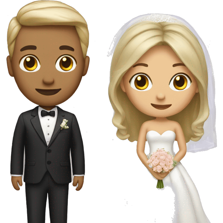 Bride and Groom  emoji