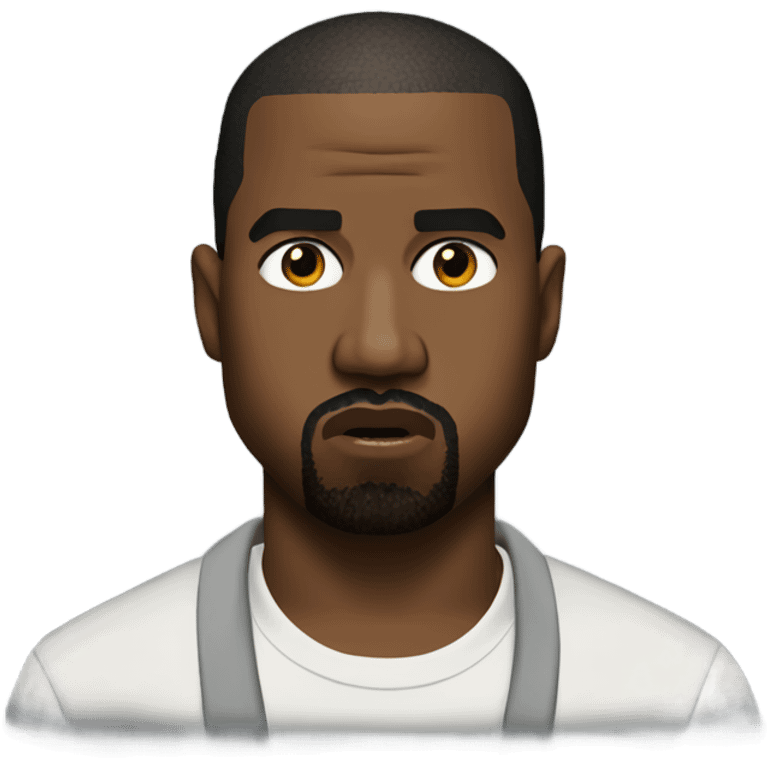 Mad Kanye west  emoji