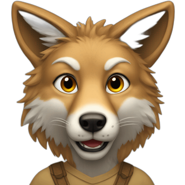 coyote humanoid emoji