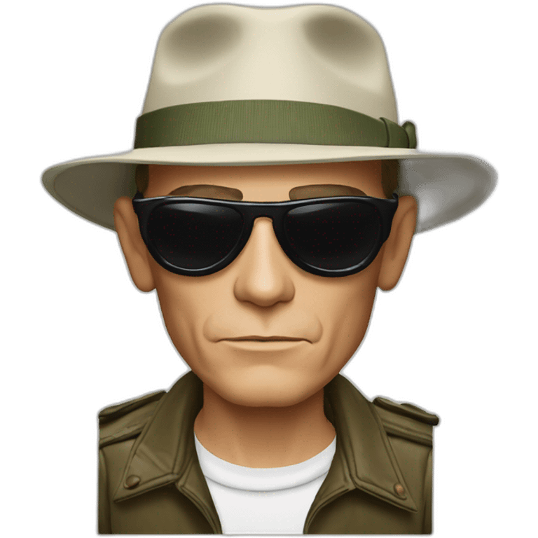 Hunter S Thompson emoji