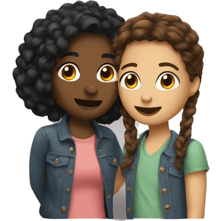 two besties emoji