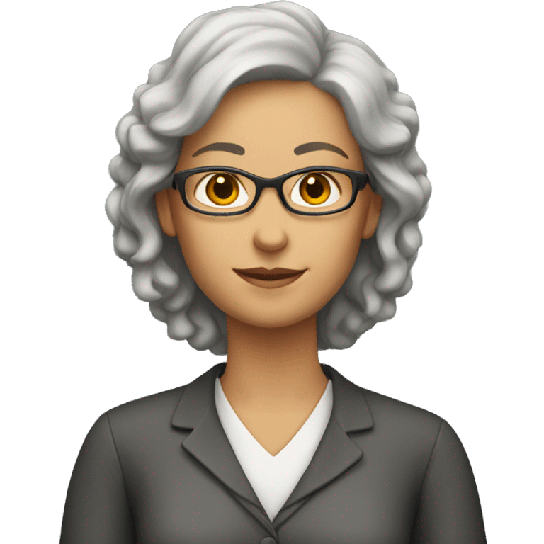 My mom working as a teacher emoji