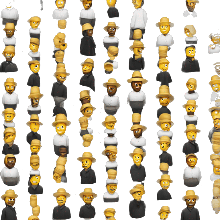 Amish person in McDonald’s  emoji