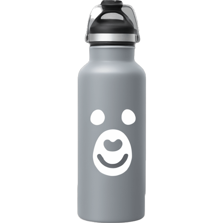 Grey hydroflask emoji