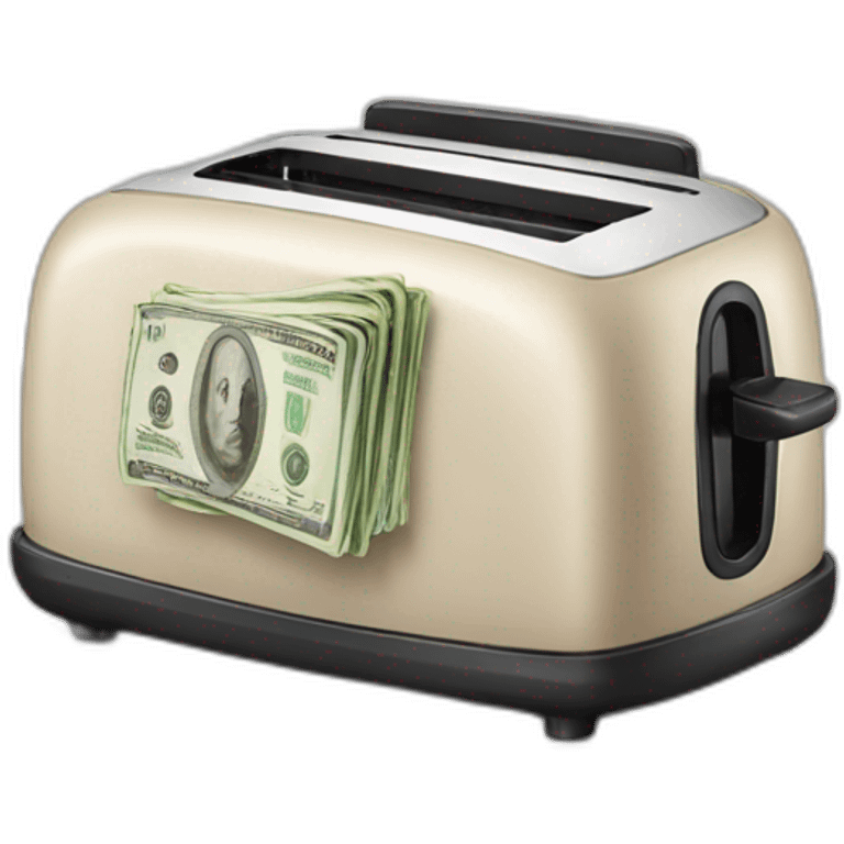 money toaster emoji