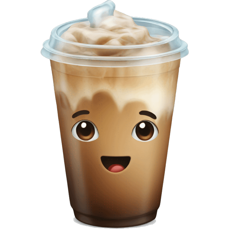 Iced coffee  emoji