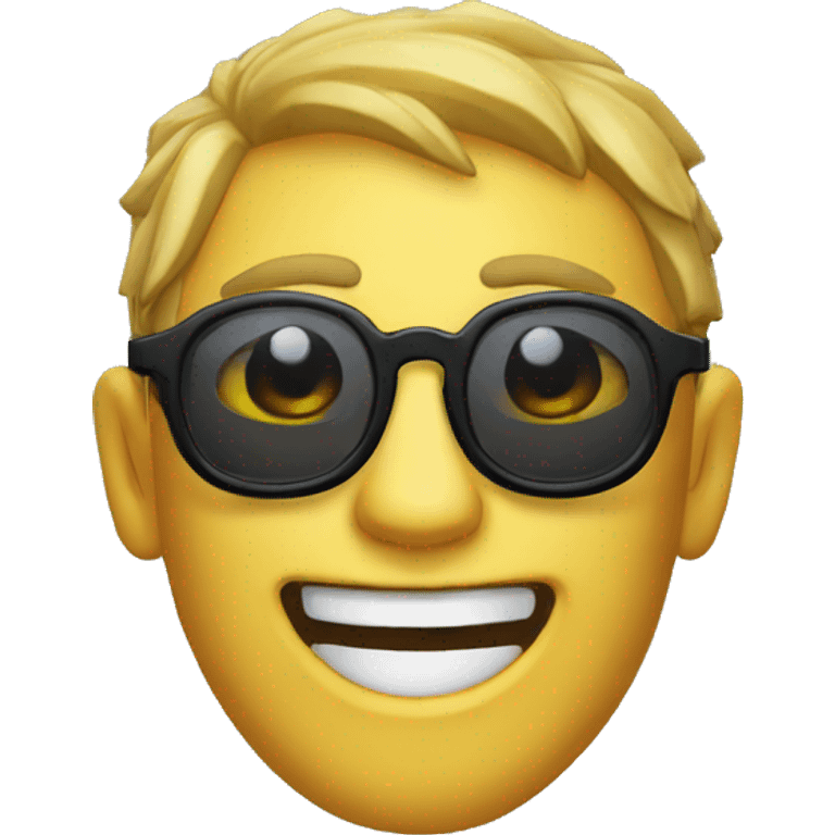 Diablo con lentes  emoji