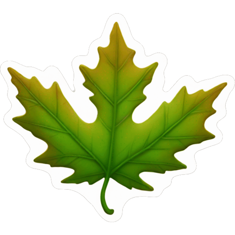 Maple leaf emoji