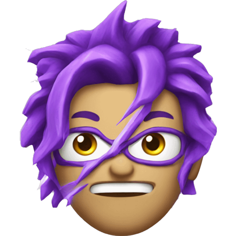 Lightning purple emoji