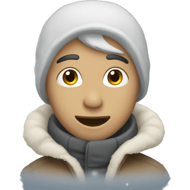 Neutral winter emoji emoji