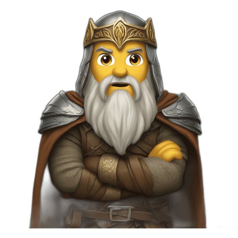 gimli lord of the rings emoji