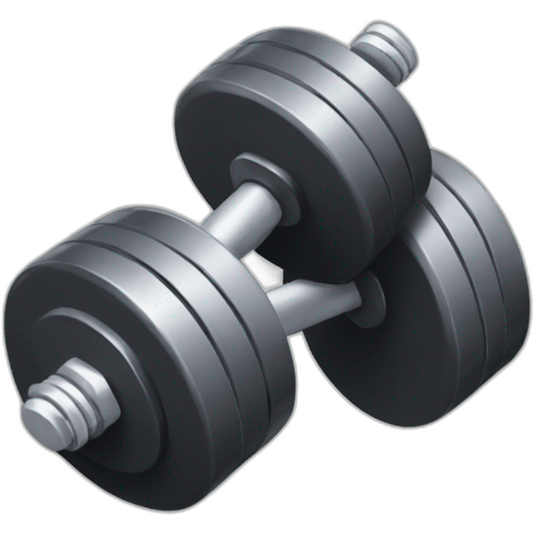 Dumbell weights emoji