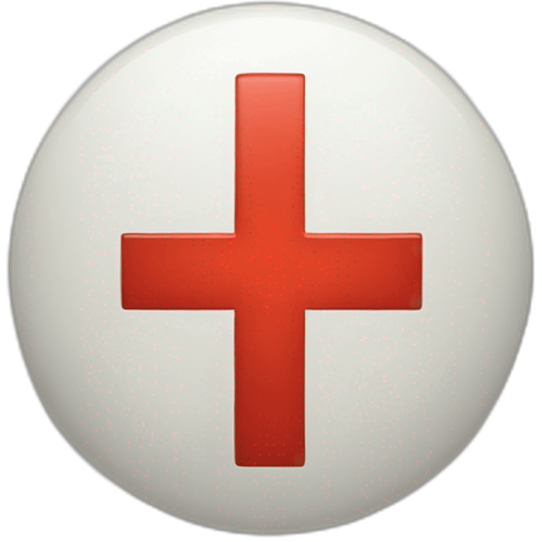 red cross icon emoji