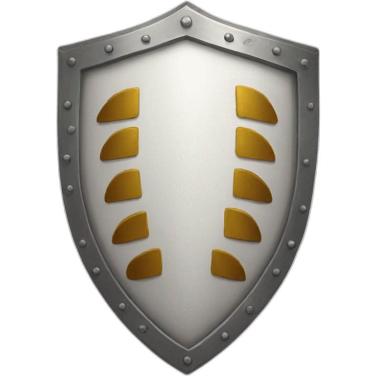 white shield emoji