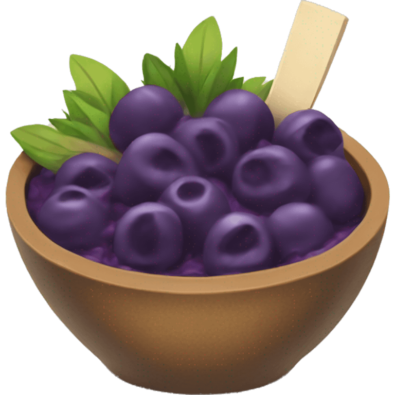 acai bowl emoji