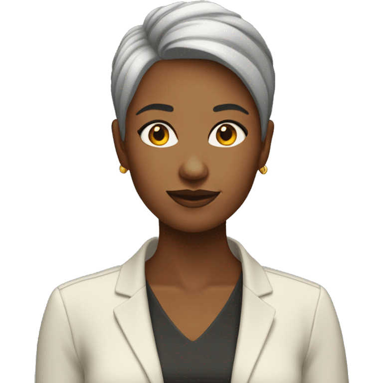 woman-startup-designer-with-laptop-short-hair emoji