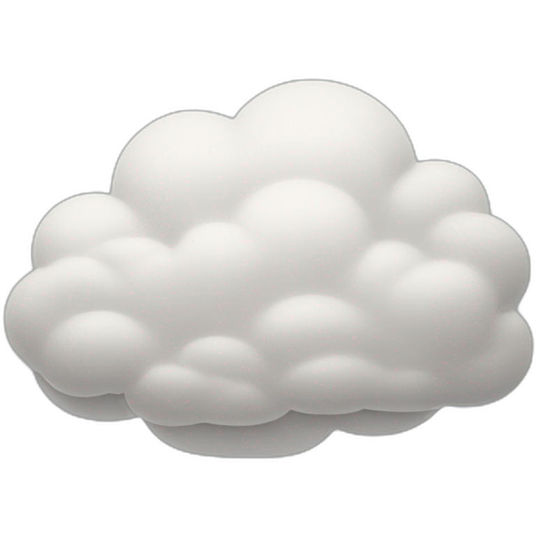 thinking cloud emoji