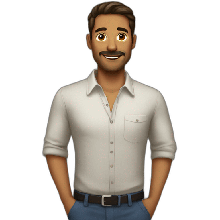 hombre de 25 años emoji