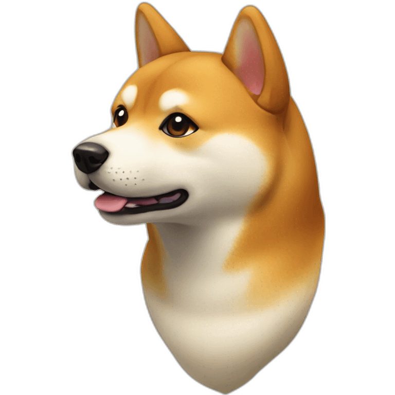 Shiba Inu dog emoji