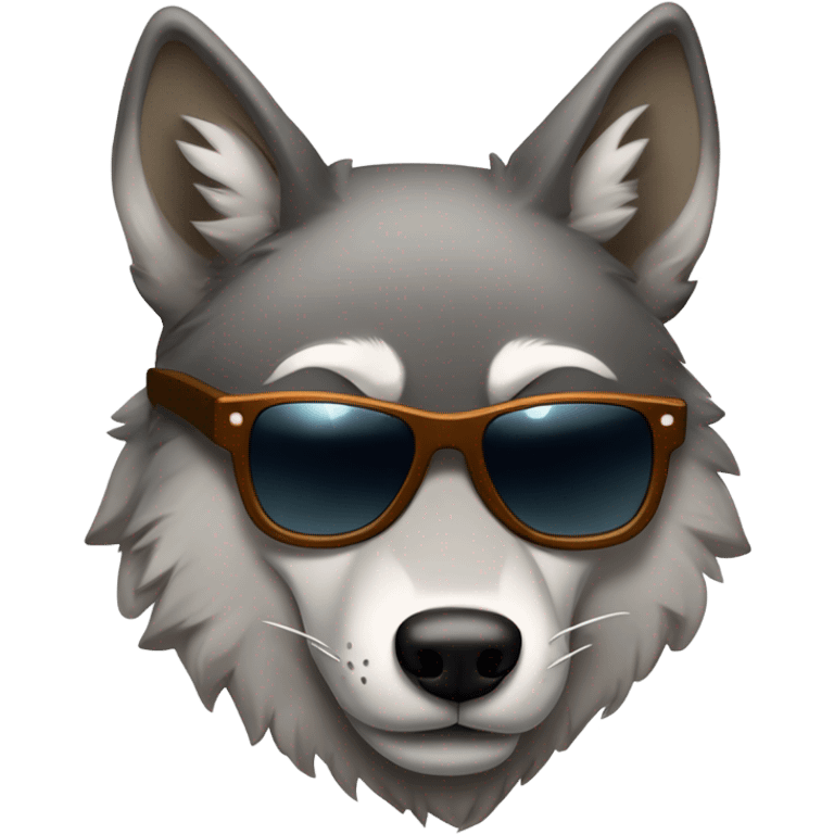 Skibidi rizzler sigma wolf emoji