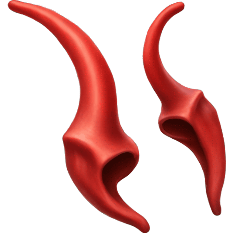 red devil horn emoji