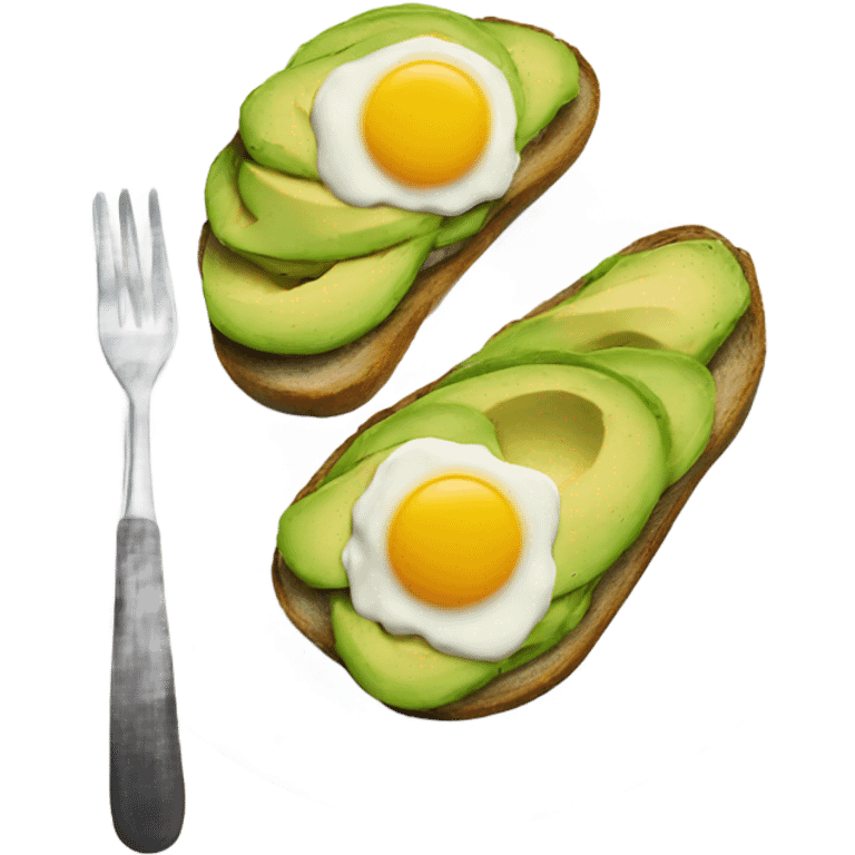 Avocado Toasts breakfast emoji