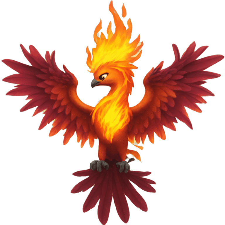 Burning Phoenix emoji