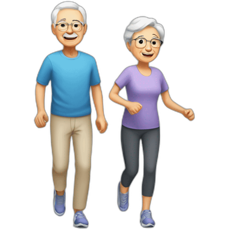 physical activity in elderly emoji