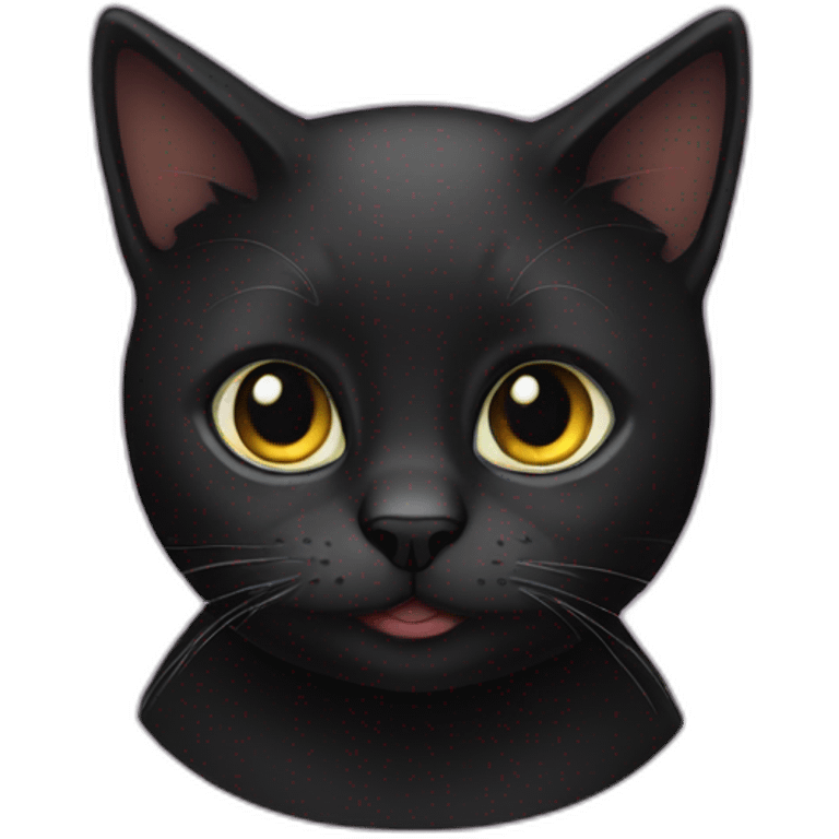 black cat emoji | AI Emoji Generator