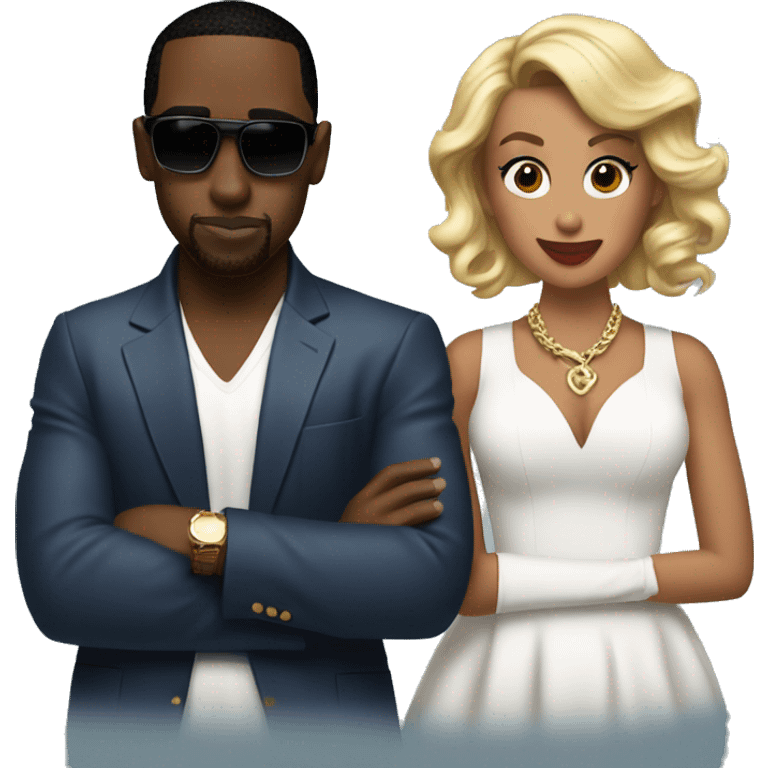 taylr and p.diddy emoji