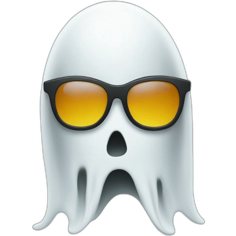 Ghost wearing sunglasses emoji