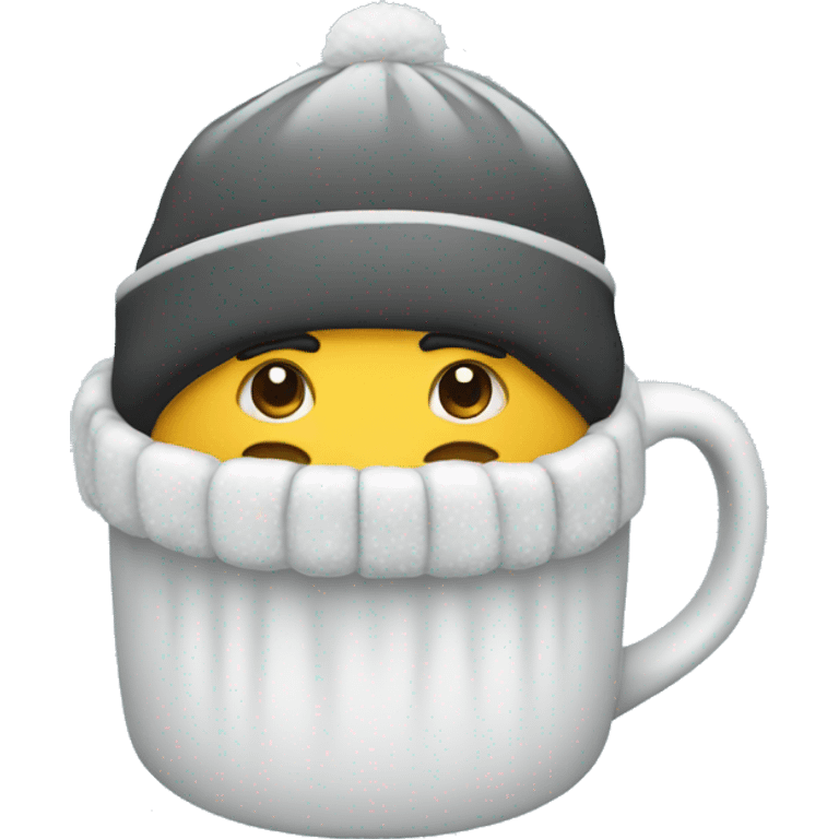 Winter mug emoji