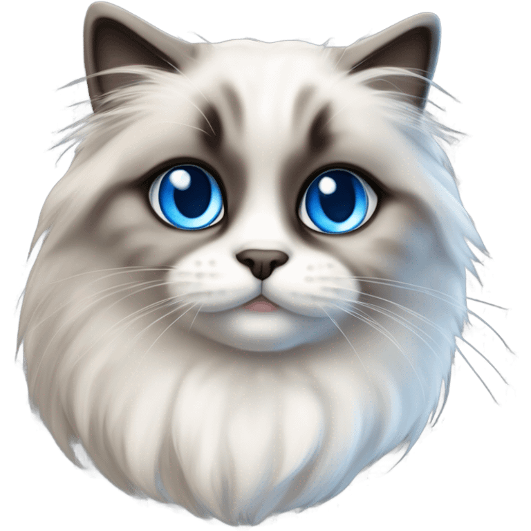 Ragdoll cat emoji