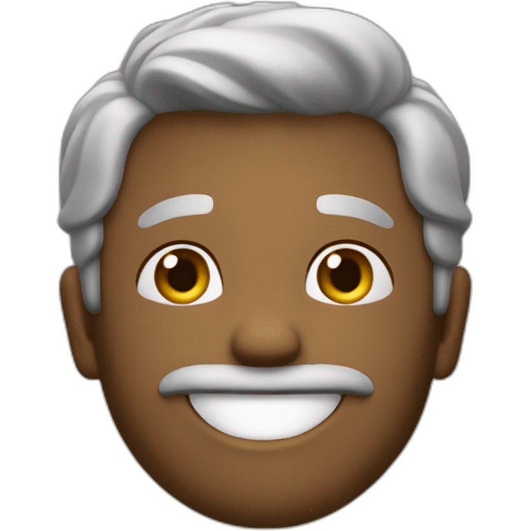 Feliz y nervioso  emoji