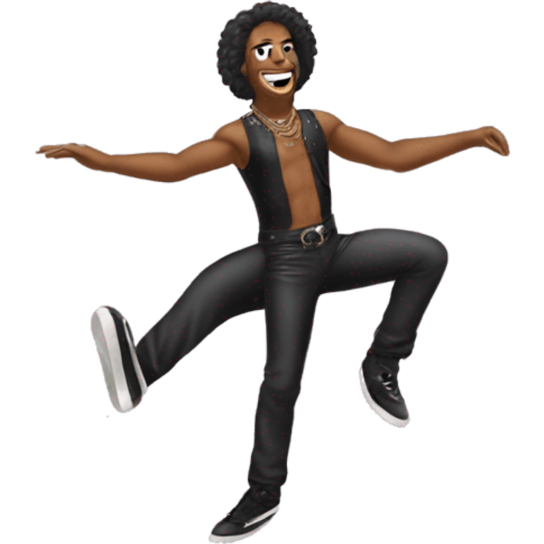 Acrobatic rock and roll dancer emoji