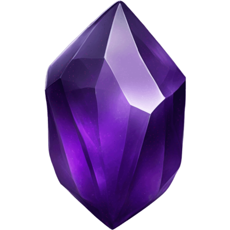 purple obsidian crystal emoji