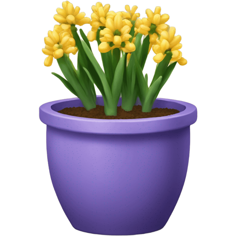 hyacinth pot emoji