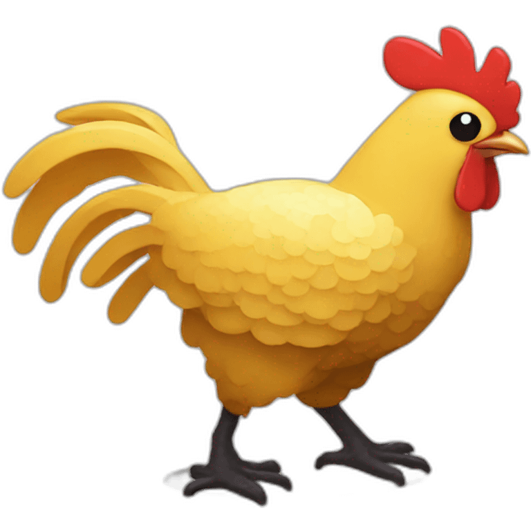 pixel ninja chicken emoji