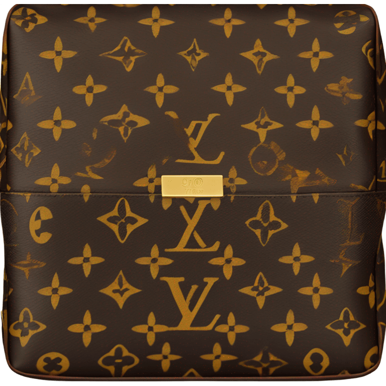 Louis Vuitton cosmetic bag  emoji