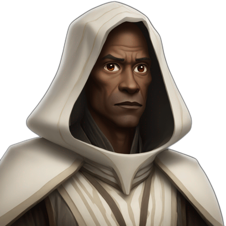 hyperrealist sith jedi in world of warcraft without facial hair emoji