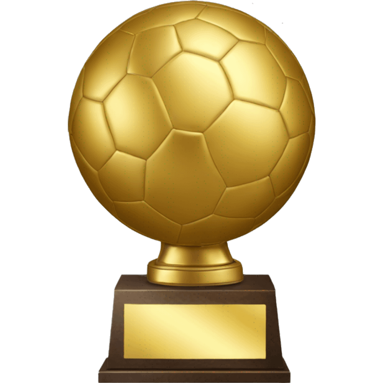 Ballon Do’r Golden Ball award emoji