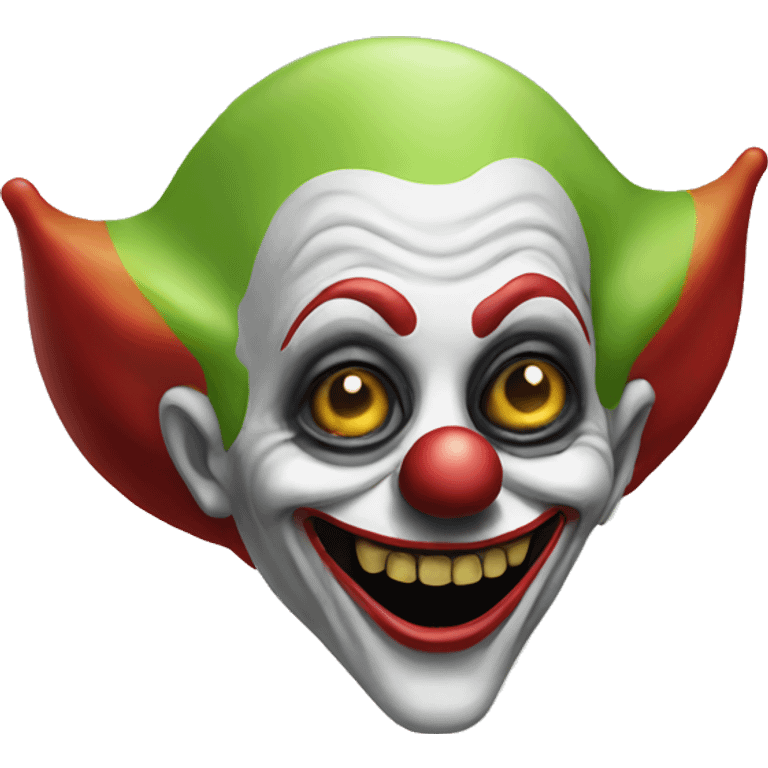 alien clown emoji