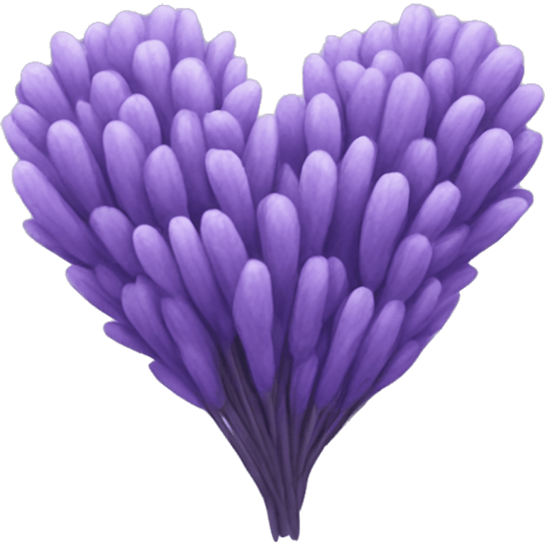 lavender heart emoji