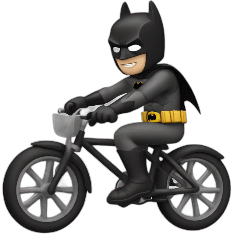 batman riding a bike emoji