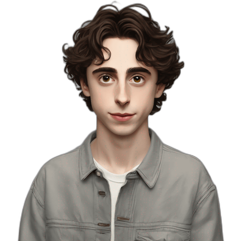 Timothee  chalamet emoji