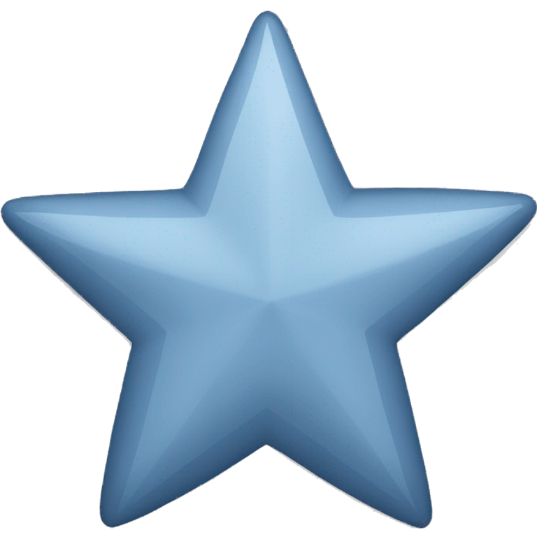 Blue grey star emoji