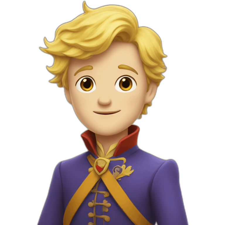 The little prince emoji